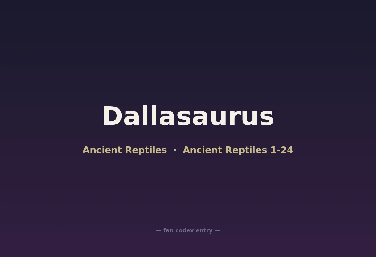 Dallasaurus