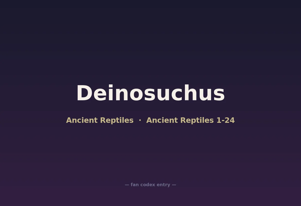 Deinosuchus