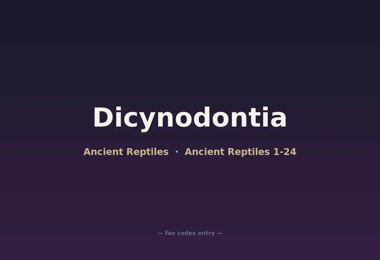 Dicynodontia