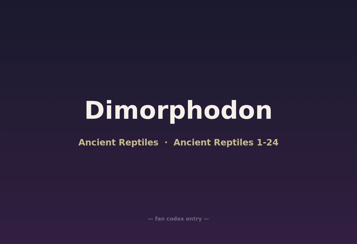 Dimorphodon