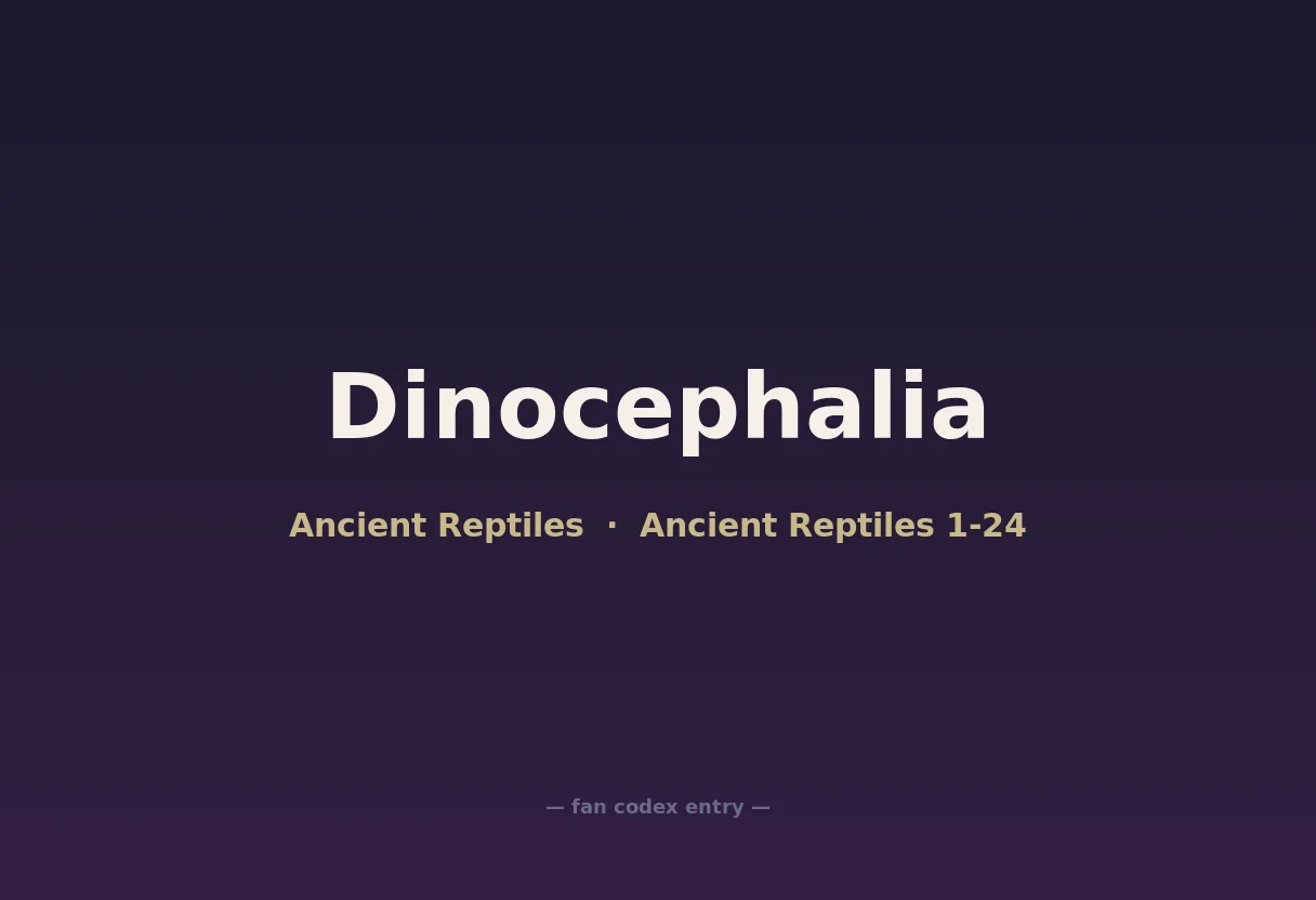 Dinocephalia