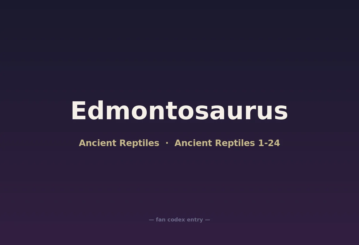 Edmontosaurus
