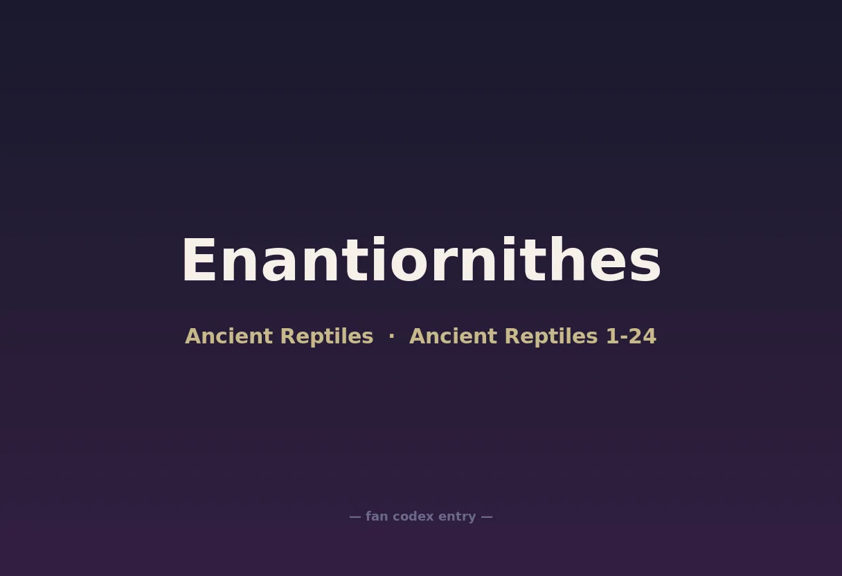 Enantiornithes