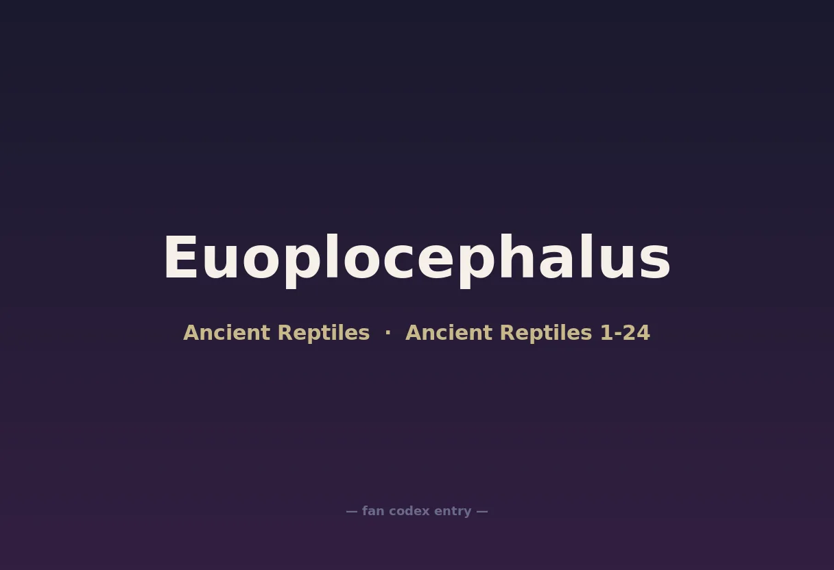 Euoplocephalus