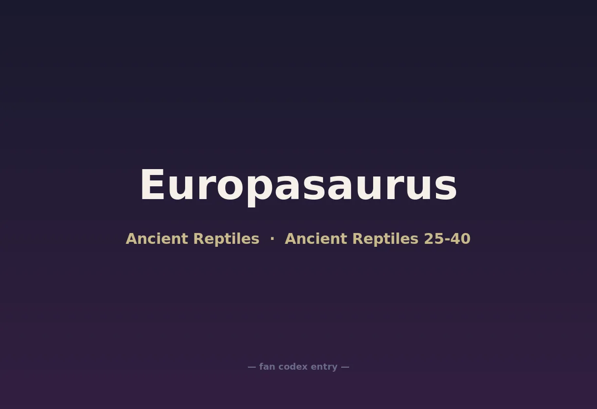 Europasaurus