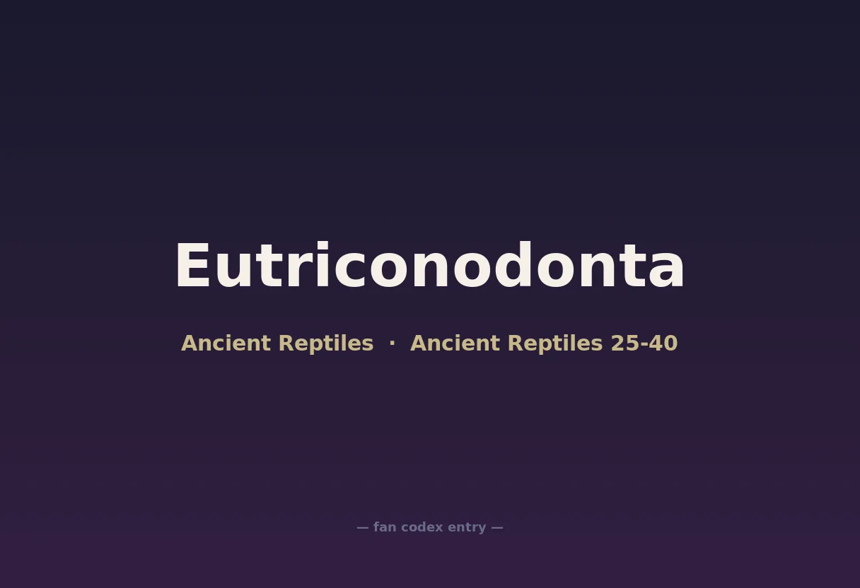 Eutriconodonta