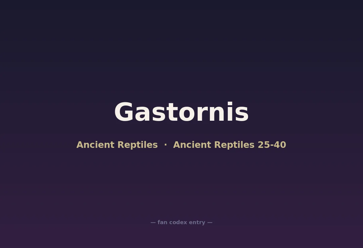 Gastornis