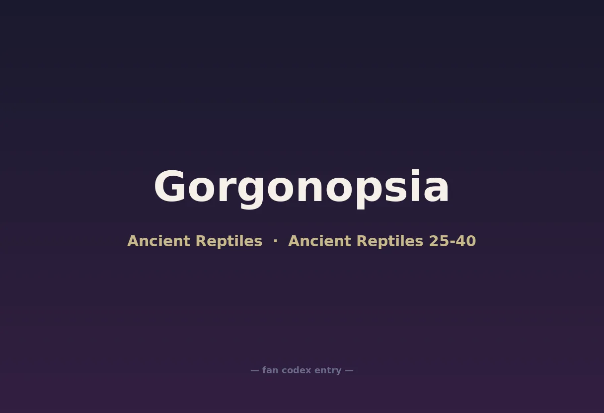 Gorgonopsia