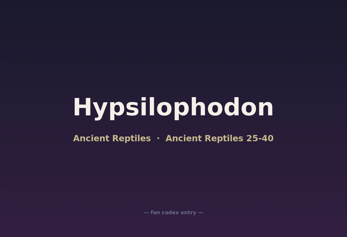 Hypsilophodon